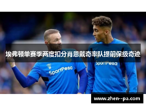 埃弗顿单赛季两度扣分肖恩戴奇率队提前保级奇迹